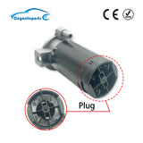 Klaxon à Air de voiture 12V 24V, klaxon métallique Super fort, compresseur universel à trompette unique, klaxon Hertz 180 pour voiture, camion, Train, Moto