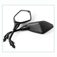 Universel 1 paire 8mm 10mm moto Scooter e-bike poignée barre fin rétroviseurs latéraux électromobile arrière côté convexe miroir