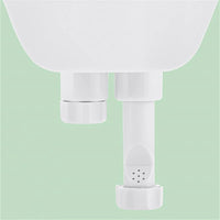 SAMODRA Bidet de toilette Ultra-mince, fixation de siège de toilette avec entrée en laiton, pression d'eau réglable, salle de bain, douche hygiénique