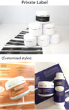 AILKE crème blanchissante et éclaircissante, adaptée au visage et au corps, huile de beurre de karité naturelle Intense hydratante réparation peau craquelée