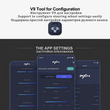 Volant de jeu PXN V9 Gen2/V9 270 ° /900 °   Simulateur de course pour PS4,PS3, PC Windows 7/8/10/11,Xbox One,Xbox Series X/S