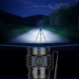 TrustFire MC12 EDC lampe frontale LED puissante 1000Lumens lampe frontale Rechargeable magnétique XP-L HI lampe torche de Camping