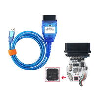Meilleure vente pour BMW IN-PA Ediabas K + DCAN commutateur câble de Diagnostic OBDII pour BMW E46 K + CAN K CAN IN-PA FT232RL puce Interface USB