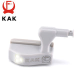 Supports d'étagère pliables KAK (lot de 2) en acier inoxydable robuste, pour un gain de place sur table ou plan de travail. Support de montage facile à monter soi-même.