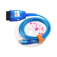 Meilleure vente pour BMW IN-PA Ediabas K + DCAN commutateur câble de Diagnostic OBDII pour BMW E46 K + CAN K CAN IN-PA FT232RL puce Interface USB