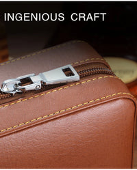 Boîte à cigares Portable, étui à cigares de voyage en cuir et bois de cèdre, boîte à cigares avec ou sans coupe, briquet Puro, ensemble d'accessoires