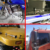 Klaxon à Air de voiture 12V 24V, klaxon métallique Super fort, compresseur universel à trompette unique, klaxon Hertz 180 pour voiture, camion, Train, Moto