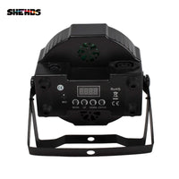 SHEHDS-Éclairage de Scène pio LED, 7x12W, RGBW/7x18W, RGBWA + UV, Prise Mobile, Ventilateur Ultra-Silencieux, ixd'Anniversaire Familiale, Théâtre