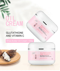 AILKE crème blanchissante et éclaircissante, adaptée au visage et au corps, huile de beurre de karité naturelle Intense hydratante réparation peau craquelée