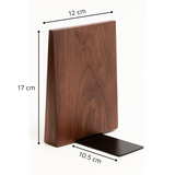 Serre livre bois massif triangulaire