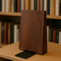 Serre livre bois massif triangulaire
