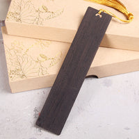 Redwood Blank Bookmark Sandalwood Plain Bookmark Polished Blank DIY Bookmark Creative Bookmark Material Can Be Engraved