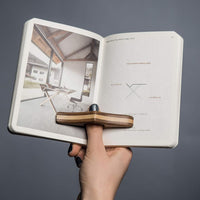 Bague de lecture bois bicoleur