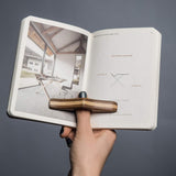 Bague de lecture bois bicoleur