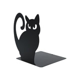 Serre livre métal chat noir