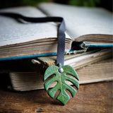 Marque page cuir | Feuille de Lecture