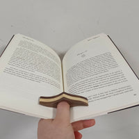 Bague de lecture bois bicoleur