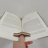 Bague de lecture bois bicoleur