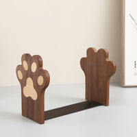Serre livre bois patte de chat