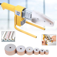 Machine à souder les tubes 1000 W pour le soudage de tubes en fer et plastique PP/PPR/PB/PE, avec outil de chauffage par fusion à chaud de diamètre 20-63 mm.
