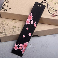 Marque-page bois style chinois