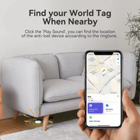Traqueur intelligent pour trouver mon application portefeuille/vélo, dispositif de rappel Anti-perte, localisateur évalué MFI, traceur Bluetooth intelligent