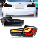 Feux arrière LED pour BMW série 3 F30 F80 M3 berline 2013 – 2018, Signal séquentiel GTS, ensemble de feux arrière dynamiques