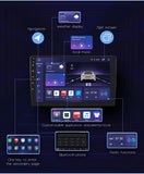 OSSURET CarPlay Android 12 autoradio pour PEUGEOT 2008 208 2012-2018 lecteur multimédia de voiture Navi GPS 2din 4G-LET autoradio RDS