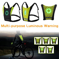 Clignotant de vélo sans fil à LED, gilets de coulée d'iode, télécommande, vélo VTT, vélo de sécurité, émail 30LED