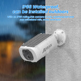ANRAN 2K caméra de sécurité solaire 3/5MP extérieur sans fil 2.4G WIFI caméra batterie caméra projecteur couleur Vision nocturne ne peut pas ajouter NVR