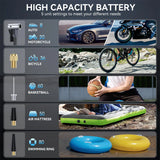 Démarreur de saut de voiture 4 en 1, 8000a, pompe à Air 150psi, Booster de batterie de voiture, dispositif de démarrage du moteur, compresseur d'air pour pneus, batterie externe
