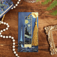 Marque page métal frise Van Gogh