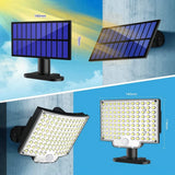 LED solaire fendu applique 3 Mode étanche capteur de mouvement lampe sécurité extérieure éclairage public lampe solaire pour jardin applique murale