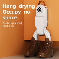 Sèche-chaussures à minuterie intelligente, sèche-chaussures télescopique réglable, désodorisant, séchage rapide