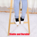 Chevalet d'atelier professionnel de 150 cm, en pin massif, pliable et réglable, support en forme de A pour l'exposition d'œuvres d'art et d'artisanat.