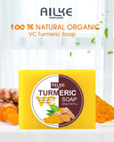 Coffret de soins pour la peau au curcuma bio AILKE : réduit l’acné, nettoie la peau, exfolie, éclaircit le teint, unifie le teint et améliore l’hydratation des peaux sèches.