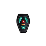 Clignotant de vélo sans fil à LED, gilets de coulée d'iode, télécommande, vélo VTT, vélo de sécurité, émail 30LED