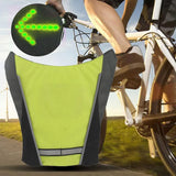 Clignotant de vélo sans fil à LED, gilets de coulée d'iode, télécommande, vélo VTT, vélo de sécurité, émail 30LED