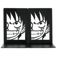 Serre-livres en métal One Piece, design inspiré du manga, robuste et décoratif