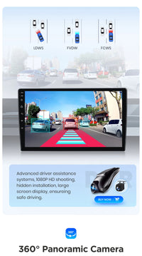 Junsun Qualcomm 8-Core 360 Camera Wireless CarPlay Android Auto Car Radio for Renault Clio 3 2005-2014 GPS Multimedia