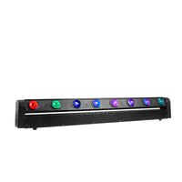 2 pièces barre de LED faisceau lumière principale mobile 8x12W RGBW 4in1 DMX512 pour DJ Disco fête boîte de nuit événement spectacle effets de scène