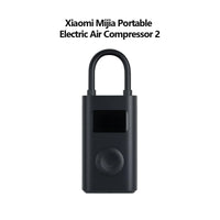 Xiaomi Mijia Compresseur à Air Portatif 2/2D, Gonfleur Pneus Voiture 150PSI (10.5 Bars) avec Lumière LED, 3 Embouts de Gonflage, Electrique Pompe pour Vélo, Moto, Balle