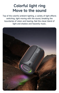 ZEALOT-S32PRO Portable Bluetooth 5.2 Haut-Parleur Extérieur Étanche Sans Fil TWS Mini Colonne Boîte Haut-Parleur Extérieur TF Carte HONBox