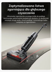Serpillère intelligente sans fil ILIFE W90/W90 Pro pour nettoyage humide et sec, aspiration de 5500/7000 Pa, auto-nettoyage en 1 minute, grand réservoir d'eau double