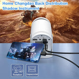 Mini projecteur filaire Portable, Support 1080P 40 ANSI Lumens pour projecteur LED, téléphone Portable, vidéo HDMI USB