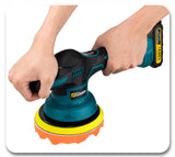 Gami – polisseuse de voiture sans fil, 8 vitesses réglables, pour épilation électrique automatique, ponçage, glaçage, outil électrique adapté à la broche de batterie Makita 18v