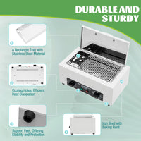 Stérilisateur à chaleur sèche, outil de salon de manucure, outil en métal, armoire de stérilisation, arabisateur à air chaud, haute température, 300w, 50-220 ℃