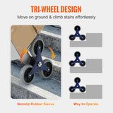 SucceBuy Chariot d'escalade pour escaliers de 550 lb, chariot à main robuste avec double poignées, cadre de camion pour entrepôt, shopping, aéroport