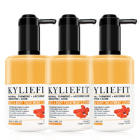 Coffret de soins pour la peau au curcuma bio AILKE : réduit l’acné, nettoie la peau, exfolie, éclaircit le teint, unifie le teint et améliore l’hydratation des peaux sèches.