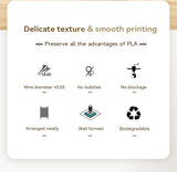 KEEPANG – Filament d'imprimante 3D PLA en soie, 5KG, Filaments de couleurs simples/doubles/Triples, 2.2LBS, 1KG/rouleau, 1.75mm ± 0.02MM, matériau d'impression 3D